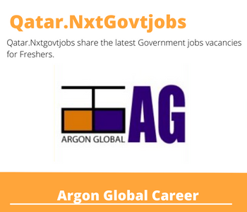 Argon Global Careers 2023 Qatar Jobs @Nxtgovtjobs