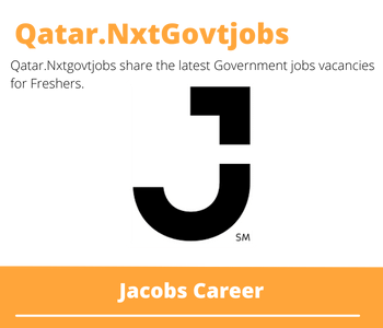 Jacobs Doha Performance Specialist Dream Job | Deadline May 10, 2023