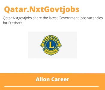Alion Careers 2023 Qatar Jobs @Nxtgovtjobs