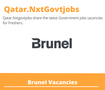 Brunel Doha QC Coordinator Dream Job | Deadline April 30, 2023