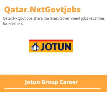 Jotun Group Careers 2023 Qatar Jobs @Nxtgovtjobs