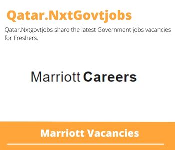 65x Marriott Careers 2023 Qatar Jobs @Nxtgovtjobs