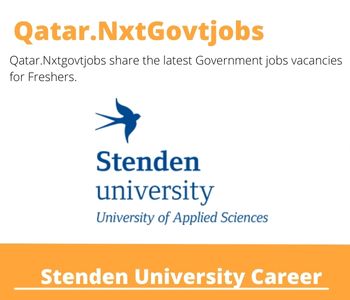 3x Stenden University Careers 2023 Qatar Jobs @Nxtgovtjobs