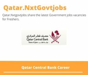 Qatar Central Bank Career
