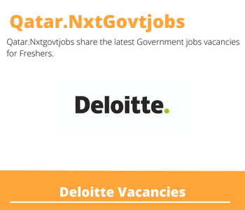 Deloitte Careers 2023 Qatar Jobs @Nxtgovtjobs