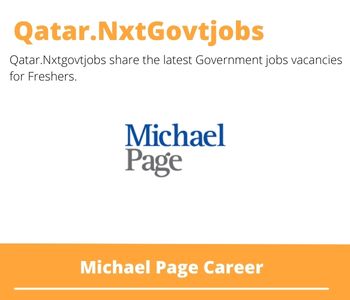 7X Michael Page Careers 2023 Qatar Jobs @Nxtgovtjobs