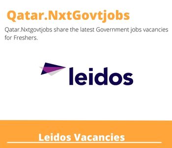 Leidos Careers 2023 Qatar Jobs @Nxtgovtjobs