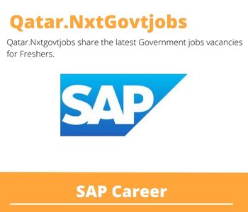 SAP Careers 2023 Qatar Jobs @Nxtgovtjobs