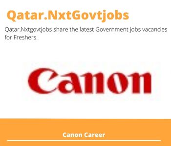 Canon Careers 2023 Qatar Jobs @Nxtgovtjobs