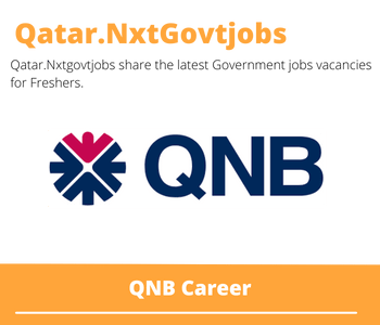 8X QNB Careers 2023 Qatar Jobs @Nxtgovtjobs
