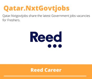 1X Reed Careers 2023 Qatar Jobs @Nxtgovtjobs