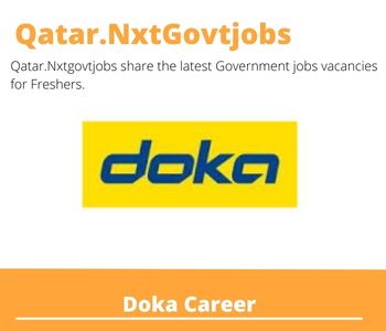 Doka Careers 2023 Qatar Jobs @Nxtgovtjobs