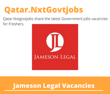 Jameson Legal Doha Senior Counsel Dream Job | Deadline April 30, 2023