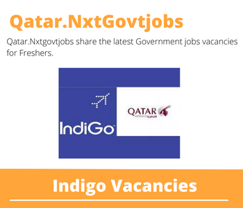 Indigo Careers 2023 Qatar Jobs @Nxtgovtjobs