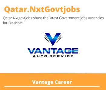 Vantage Careers 2023 Qatar Jobs @Nxtgovtjobs