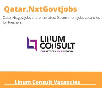 Linum Consult Doha Project Manager Dream Job | Deadline May 5, 2023