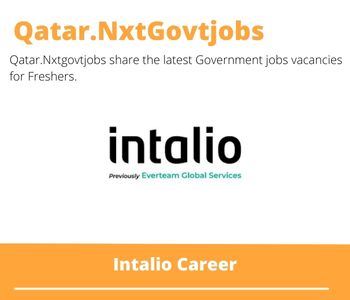 Intalio Careers 2023 Qatar Jobs @Nxtgovtjobs