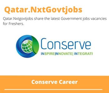 1X Conserve Careers 2023 Qatar Jobs @Nxtgovtjobs