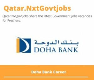 Doha Bank Career