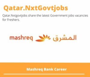 Mashreq Bank Career