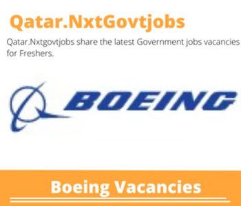 6x Boeing Careers 2023 Qatar Jobs @Nxtgovtjobs